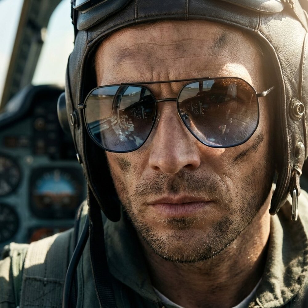 NEW MENS AVIATOR SQUARED Metal Classic Edgy Designer Style Sunglasses Blue Lens